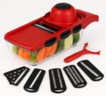 Cortador de Legumes Mandoline Multifuncional 6 em 1 - BM-A16 – Praticidade na Cozinha
