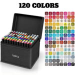 Kit Livro para Colorir CAPIVARA (Roxo) + 120 Canetas