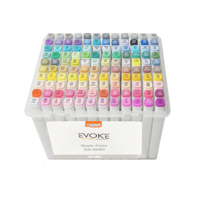 Kit Livro para Colorir CAPIVARA (Roxo) + 120 Canetas