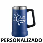 Caneca Térmica Inox Personalizada para Cerveja 709 ml – Azul Escuro – Estilo e Resistência