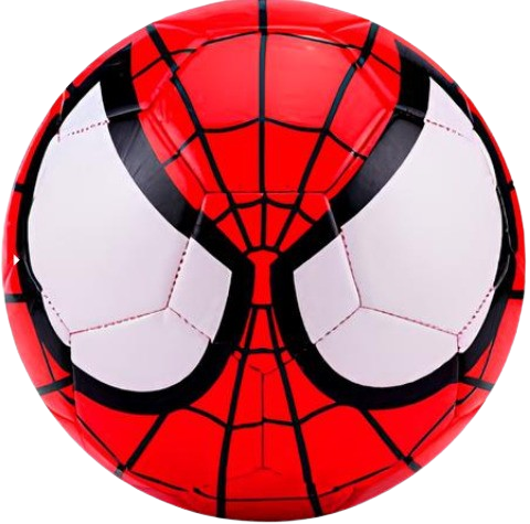 Bola de Futebol Infantil Tema Homem-Aranha