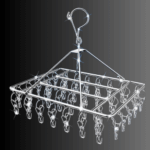 Varal Retrátil com 40 Prendedores em Inox – Prático e Durável