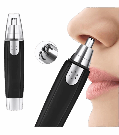 Aparador de Pelos para Nariz – Compacto e Seguro