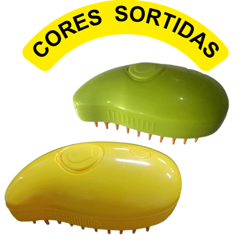 Escova Solta a Vapor para Pets LMZ0485 – 110V (Cores Sortidas) – Higiene e Conforto Animal