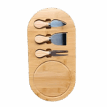 Tábua de Frios com 3 Espátulas – Praticidade e Sofisticação