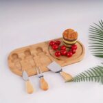 Tábua de Frios com 3 Espátulas – Praticidade e Sofisticação