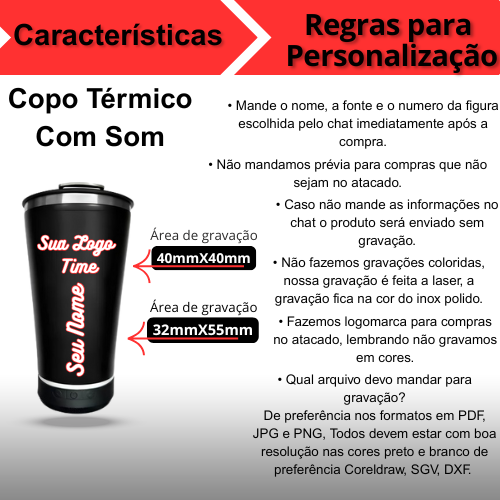Copo Térmico Bluetooth Personalizado com Som LED, Tampa e Abridor 420 ml – Verde – Estilo e Tecnologia