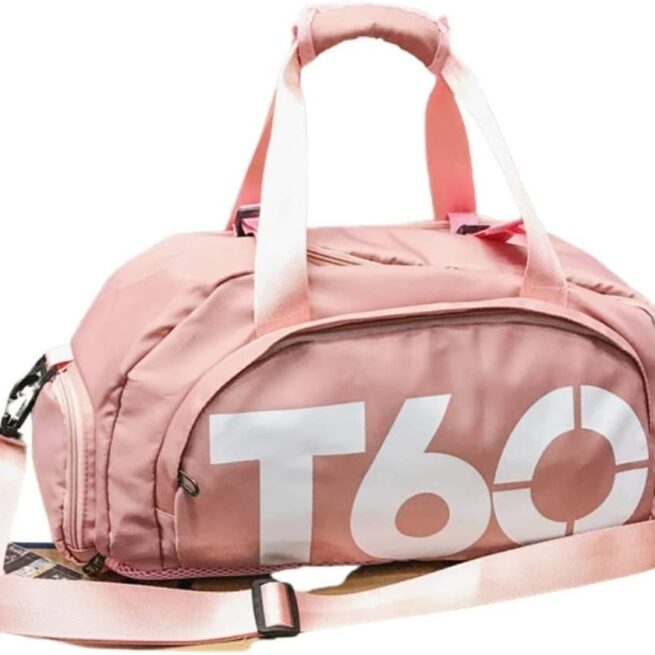 Bolsa Esportiva Multifuncional Transversal T60 - Rosa