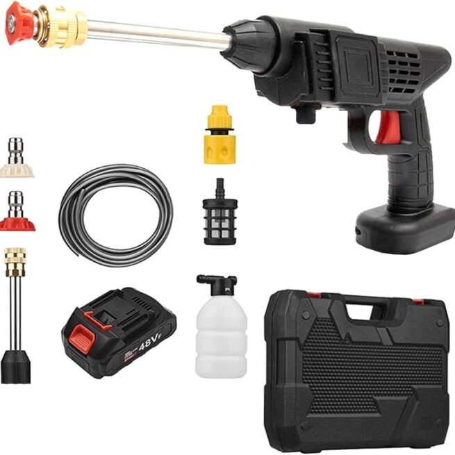 Lavadora Portátil Wap Alta Pressão 1000W 48V Sem Fio – Compacta com Maleta