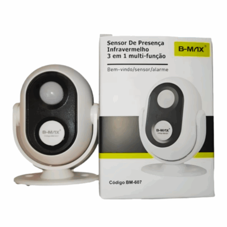 Sensor de Presença para Campainha e Alarme BM-607 Bivolt