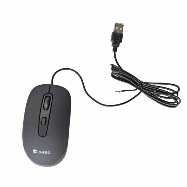 Mouse com Fio Onex JP-2513 – Precisão e Durabilidade