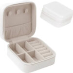 Porta-Jóias Caixa Organizadora Portátil - Cores Sortidas