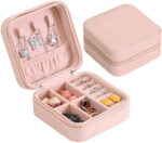 Porta-Jóias Caixa Organizadora Portátil - Cores Sortidas