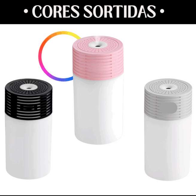 Umidificador BM-055 Bivolt – Cores Sortidas