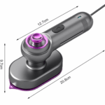 Mini Ferro de Passar Roupa Profissional Bivolt ROP-5651 – Cores Sortidas – Compacto e Potente