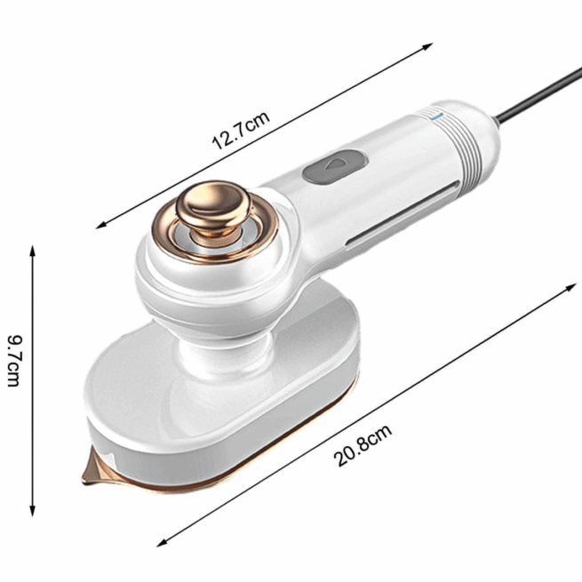 Mini Ferro de Passar Roupa Profissional Bivolt ROP-5651 – Cores Sortidas – Compacto e Potente