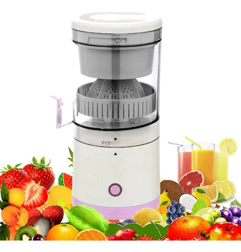 Espremedor de Frutas Mini Automático Recarregável Bivolt – Cores Sortidas – Praticidade no Dia a Dia