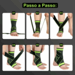 Tornozeleira de Compressão Ortopédica Unidade – BM-F1048 – Suporte e Conforto