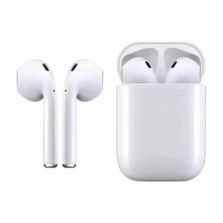 Fone Bluetooth i12 – Som Estéreo, Compatível com iOS e Android, Conexão Rápida