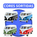Miniatura Volkswagen Kombi Van Samba 1/25 – Cores Sortidas