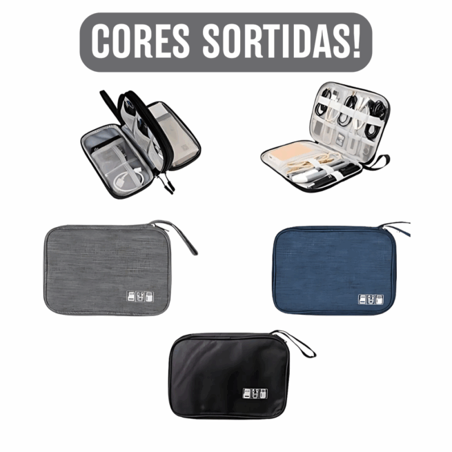 Bolsa Organizadora Modelo BM-B553 – Cores Sortidas – Espaçosa e Prática