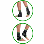 Par de Tornozeleiras de Compressão Ortopédica – BM-F1048 – Suporte e Alívio