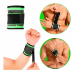 Par de Protetores de Punho de Compressão Ortopédica – BM-F1046 – Suporte e Alívio