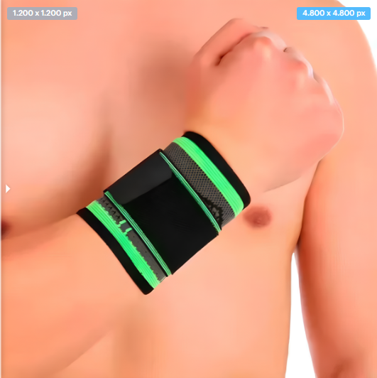 Par de Protetores de Punho de Compressão Ortopédica – BM-F1046 – Suporte e Alívio