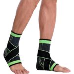 Par de Tornozeleiras de Compressão Ortopédica – BM-F1048 – Suporte e Alívio