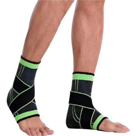 Par de Tornozeleiras de Compressão Ortopédica – BM-F1048 – Suporte e Alívio