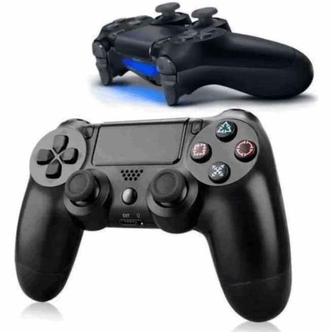 Controle Sem Fio para PS4 Bluetooth Joystick Gamer – Cor Preto – Performance e Conforto