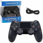 Controle Sem Fio para PS4 Bluetooth Joystick Gamer – Cor Preto – Performance e Conforto