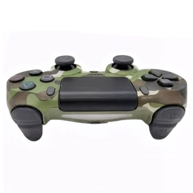 Controle Sem Fio PS4 Bluetooth Joystick Gamer – Verde Camuflado – Performance e Estilo