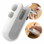 Mini Seladora Portátil para Sacos Plásticos – Cores Branco ou Rosa – Compacta e Eficiente