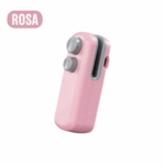 Mini Seladora Portátil para Sacos Plásticos – Cores Branco ou Rosa – Compacta e Eficiente