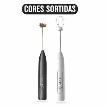 Mini Batedor Mixer Elétrico Portátil Premium Bivolt (Cores Sortidas) – Praticidade e Desempenho