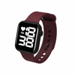 Relógio Digital SKMEI Resistente à Água – Cor Vinho