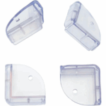 Protetor de Quina Transparente com 4 Unidades