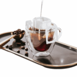Filtros de Café Individuais Portáteis com Alça para Copo – Pacote com 50 Unidades para Drip Coffee