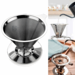 Coador de Café Permanente em Aço Inox 103 – Praticidade e Durabilidade