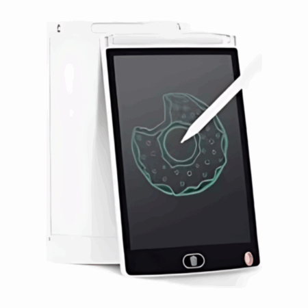 Lousa Digital Infantil 8.5" LCD para Escrita e Desenho - Branco