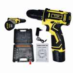 Parafusadeira Furadeira Sem Fio 12V com Bateria e Impacto – Modelo BT-DZ42 – Bivolt