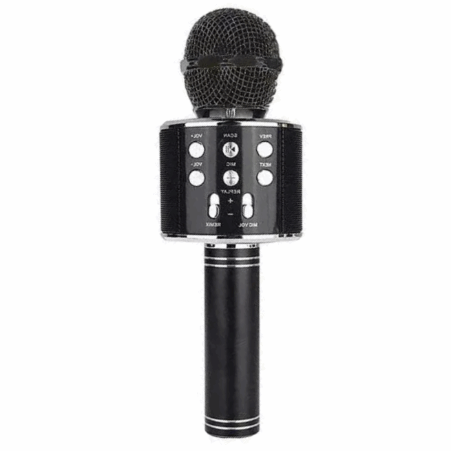 Microfone Sem Fio Karaokê NMI-03 Bivolt – Cores Sortidas