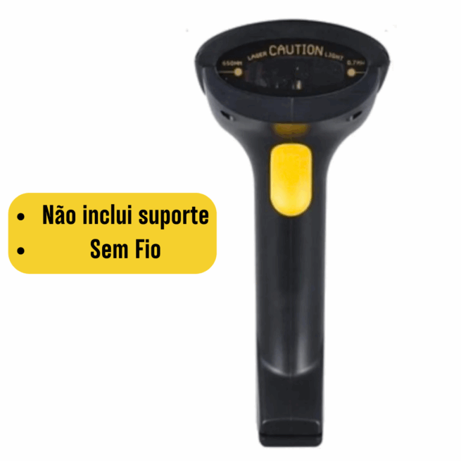 Leitor de Código de Barras Sem Fio – Modelo LM800 – Praticidade e Agilidade