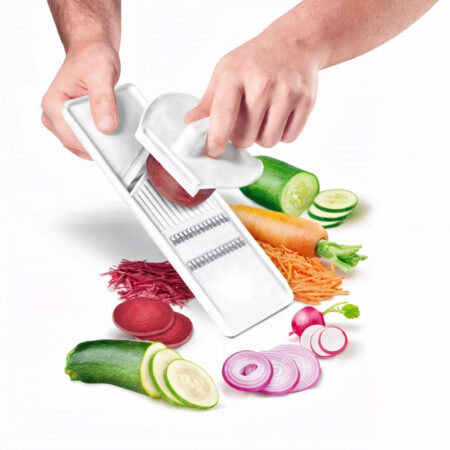 Desfiador e Fatiador de Legumes com Suporte