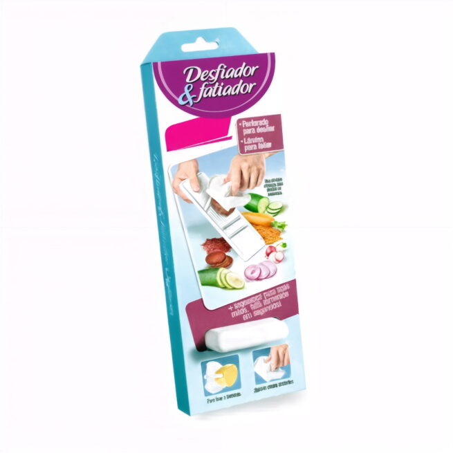 Desfiador e Fatiador de Legumes com Suporte