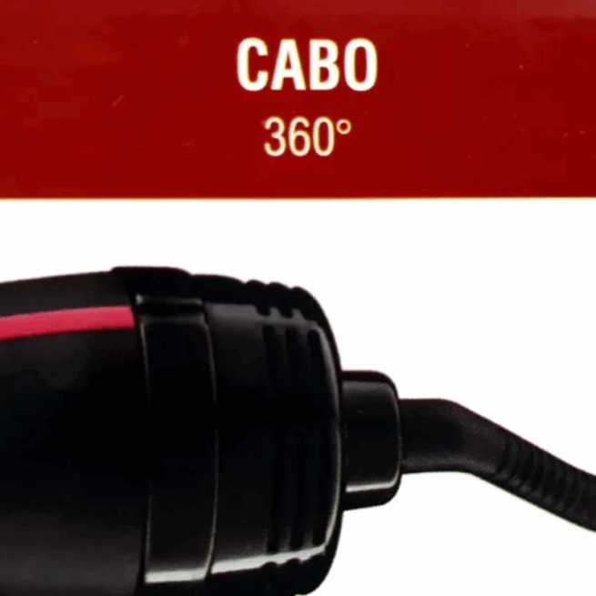 Escova Secadora e Alisadora 3 em 1 110v – Alisa e Seca com Eficiência