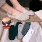 Kit com 6 Meias Sapatilha Unissex - 3 Pares (Cores Sortidas)