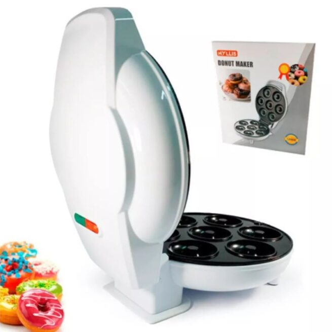 Máquina de Donuts Mini Rosquinha 127V (Cores Sortidas) – Faça Delícias em Casa