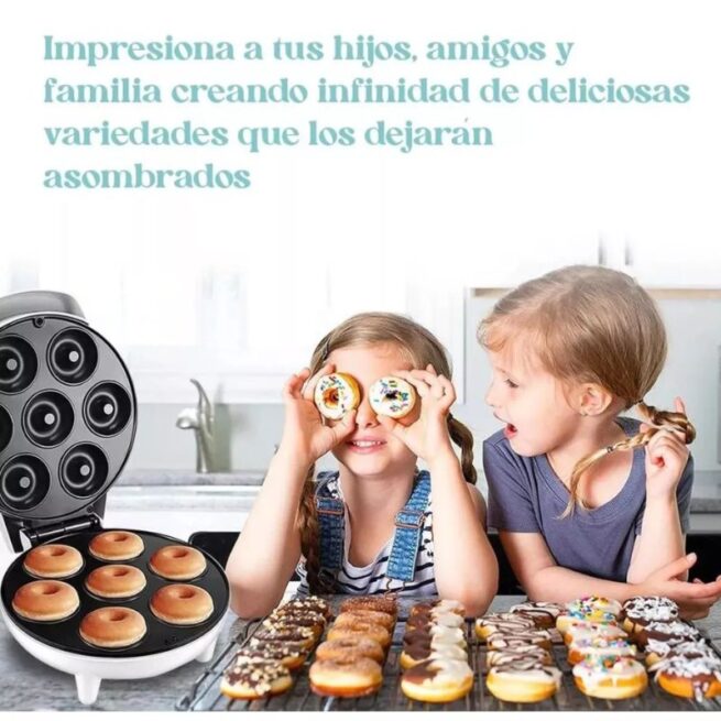Máquina de Donuts Mini Rosquinha 127V (Cores Sortidas) – Faça Delícias em Casa